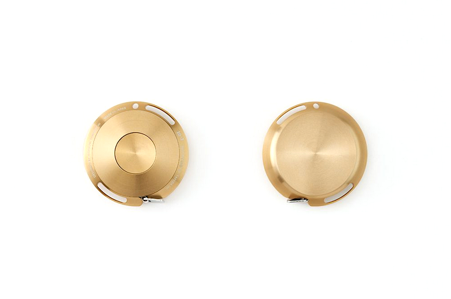 Rollmassband aus Alu Millisecond goldfarben 1.5 m | TAKEDA | Made in Japan