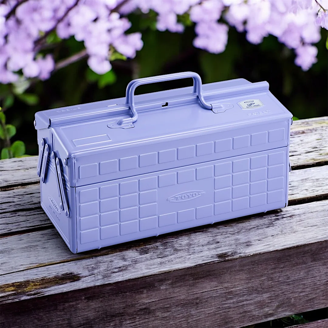 Werkzeugkiste Toyo ST-350 | Light Purple | Toyo Steel | Made in Japan