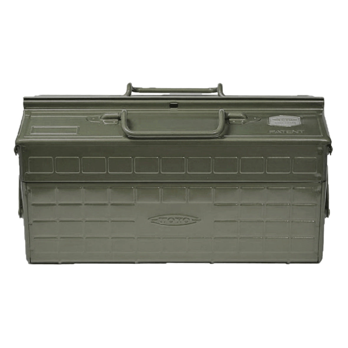 Werkzeugkiste Toyo ST-350 | mossgrün | Toyo Steel | Made in Japan