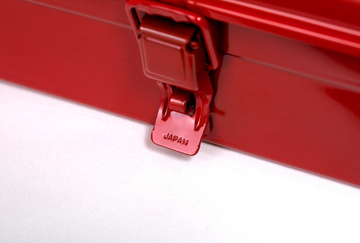 Werkzeugbox aus Stahl Toyo Y-350 rot | TOYO STEEL | Made in Japan