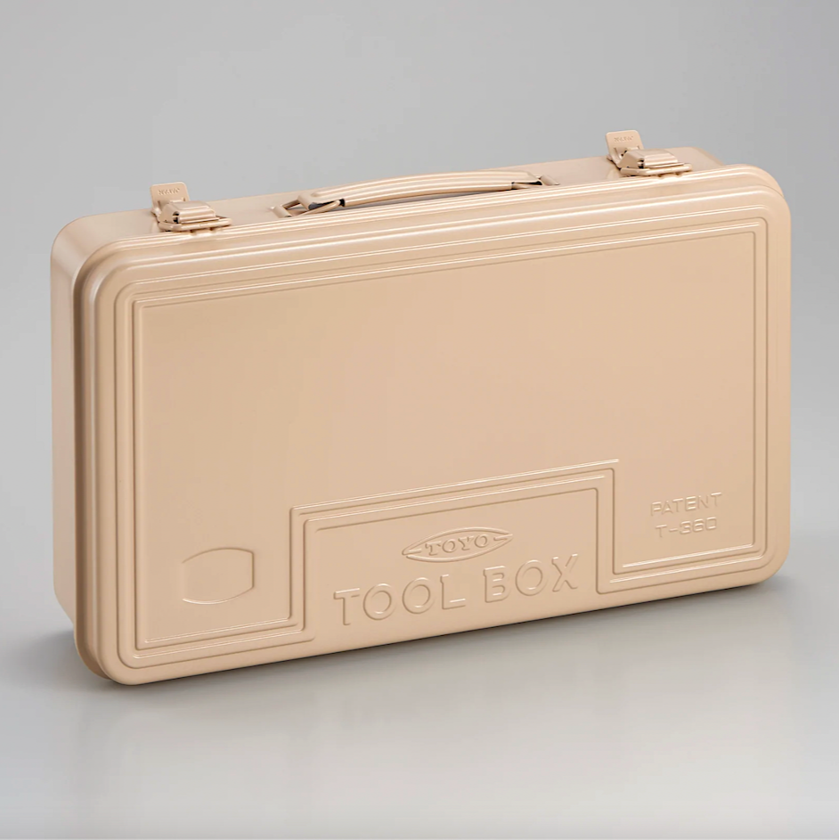 Toolbox Toyo T-360 Kofferform in beige | TOYO STEEL | Made in Japan