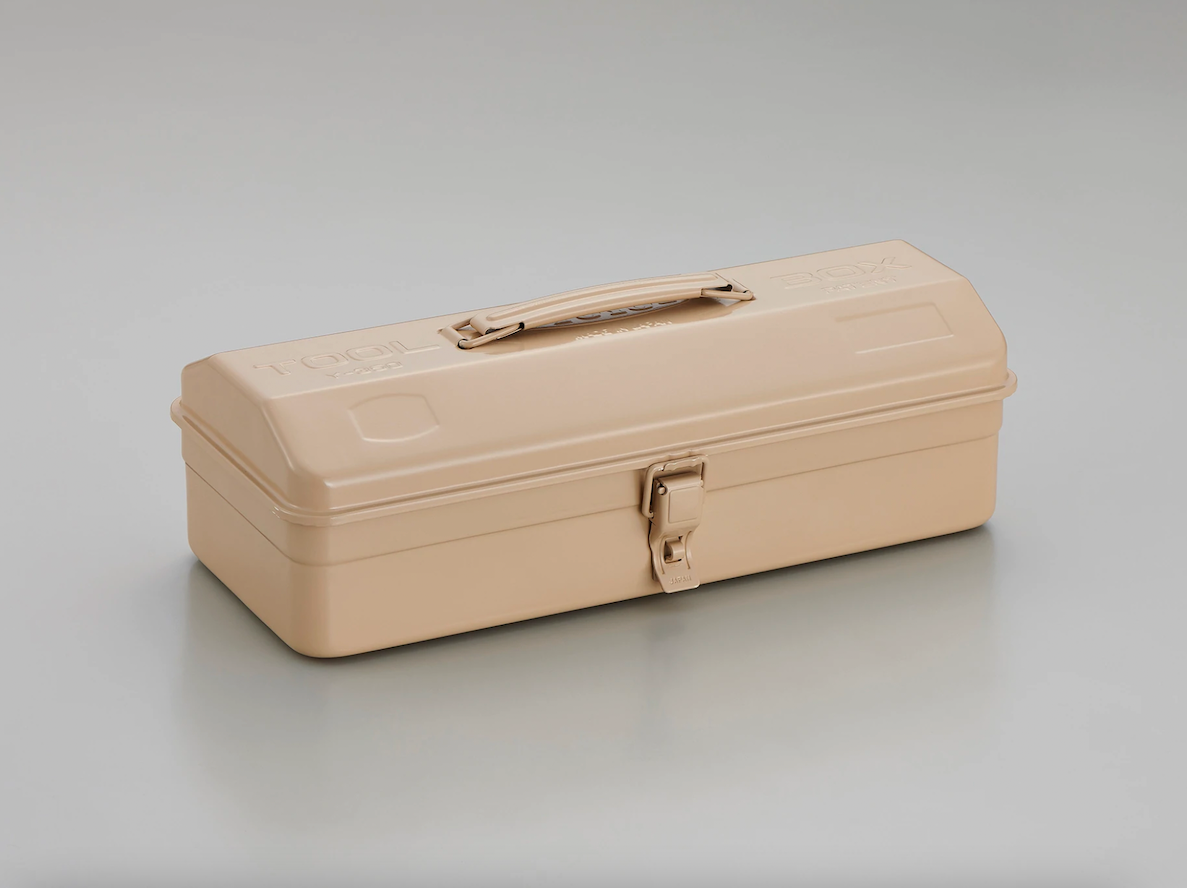 Werkzeugbox aus Stahl Toyo Y-350 beige | TOYO STEEL | Made in Japan