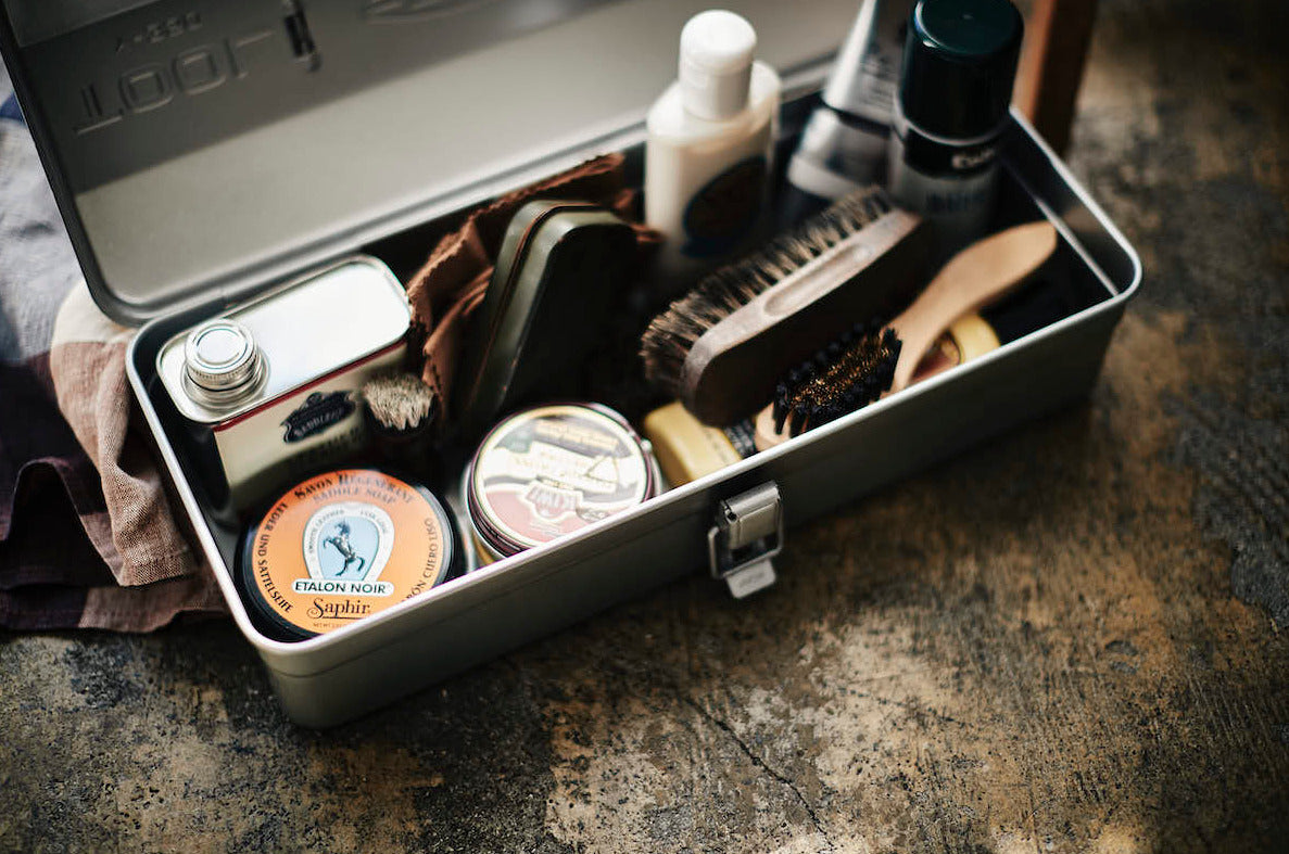 Werkzeugbox aus Stahl Toyo Y-350 beige | TOYO STEEL | Made in Japan