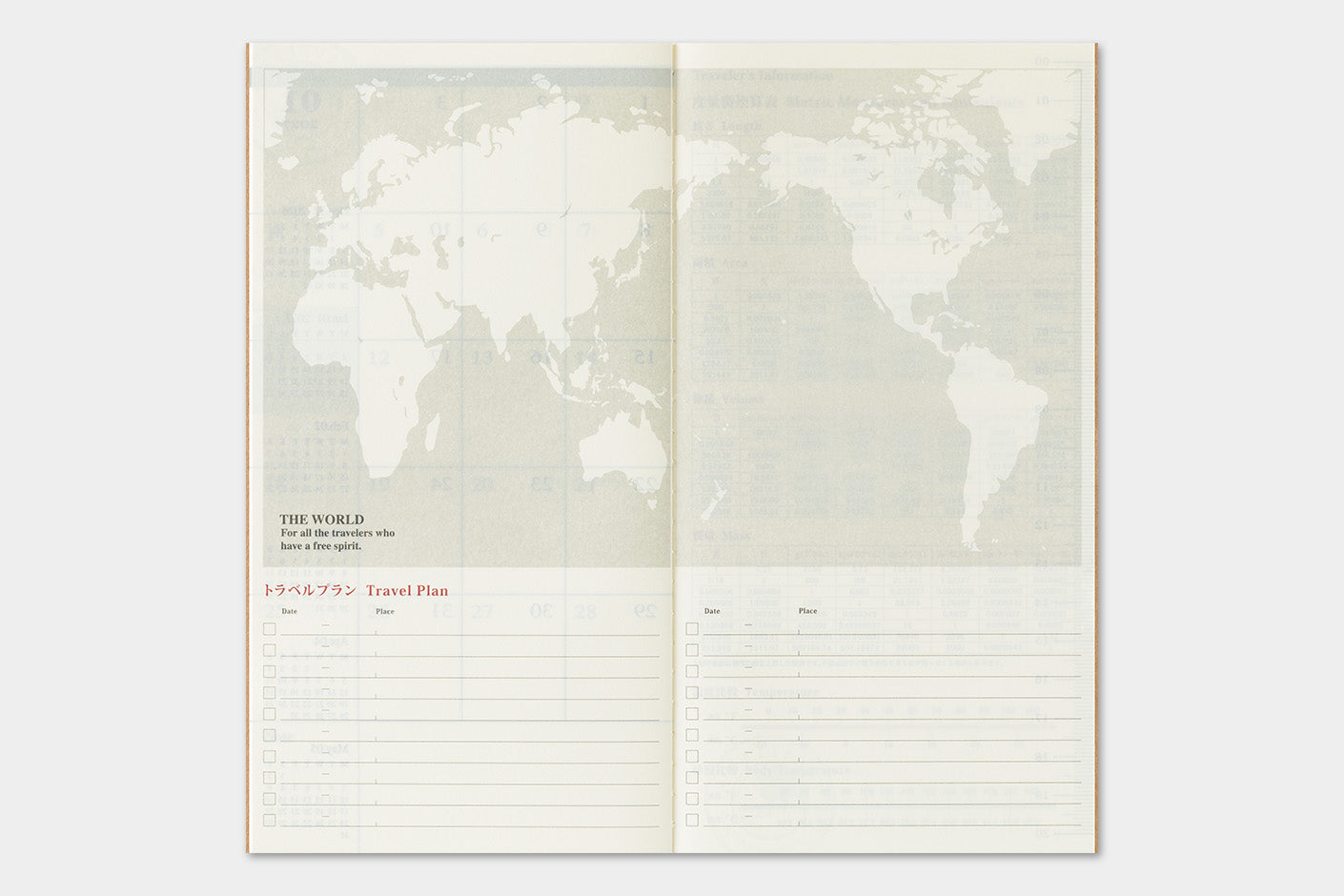 Agenda 2026 Monatsplaner Regular size | TRAVELER'S COMPANY | Made in Japan