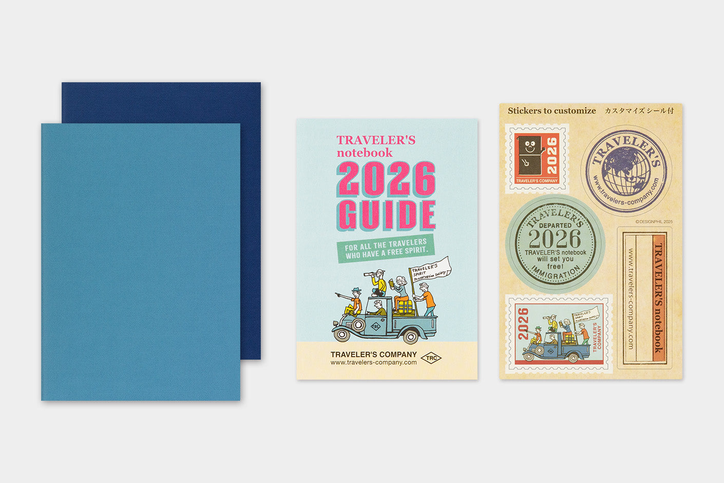 Travelers Company Agenda passport size | weekly 2026 | made in Japan