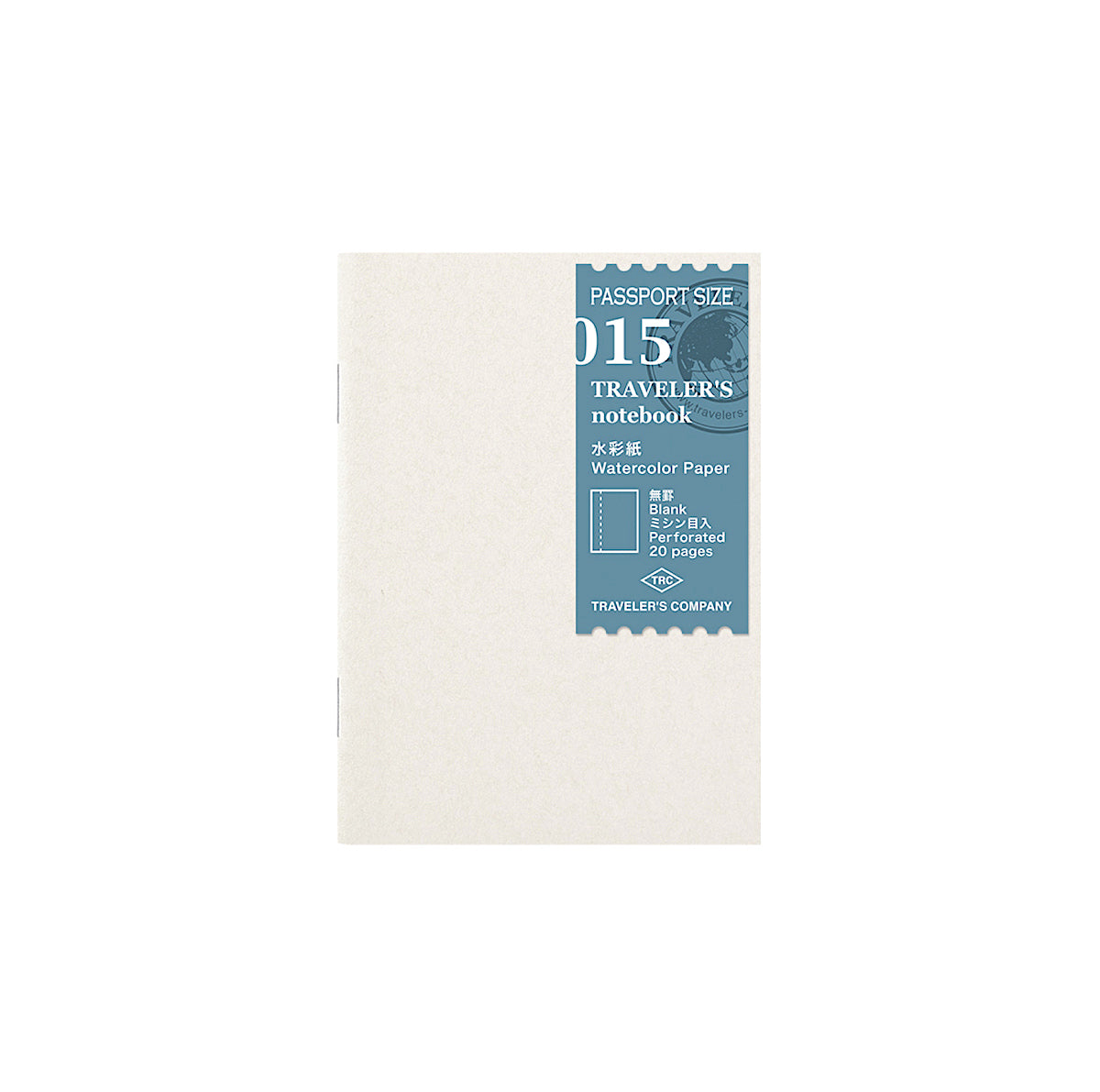 Notizbuch 015 | Aquarellpapier | Passport Size