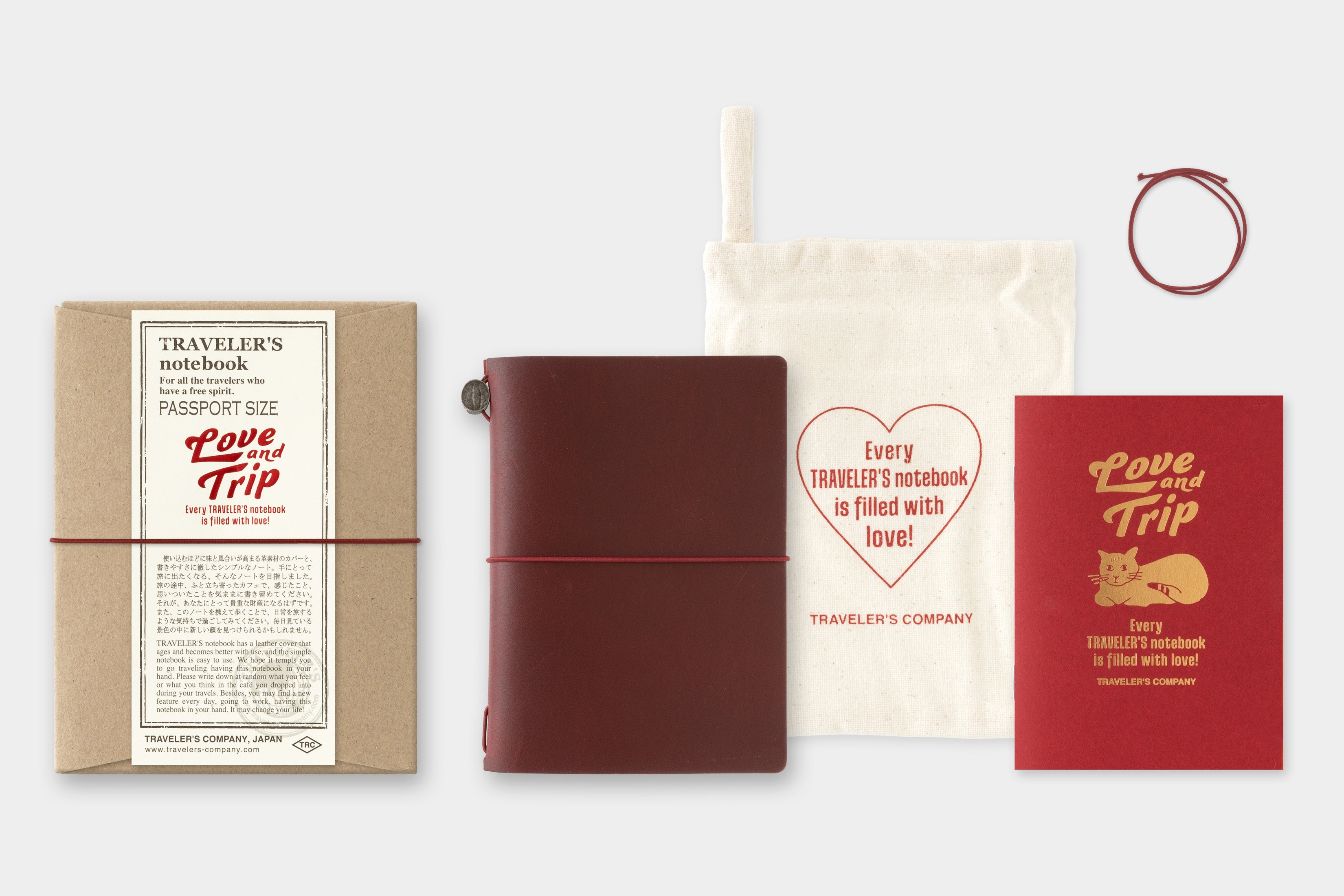 TRAVELER'S Notebook | LOVE AND TRIP | Passport Limitierte Edition