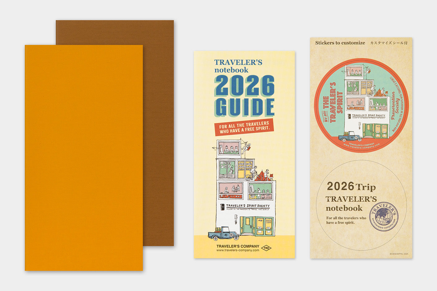 Agenda 2026 Wochenplaner vertikal | Regular size | TRAVELER'S COMPANY | Made in Japan