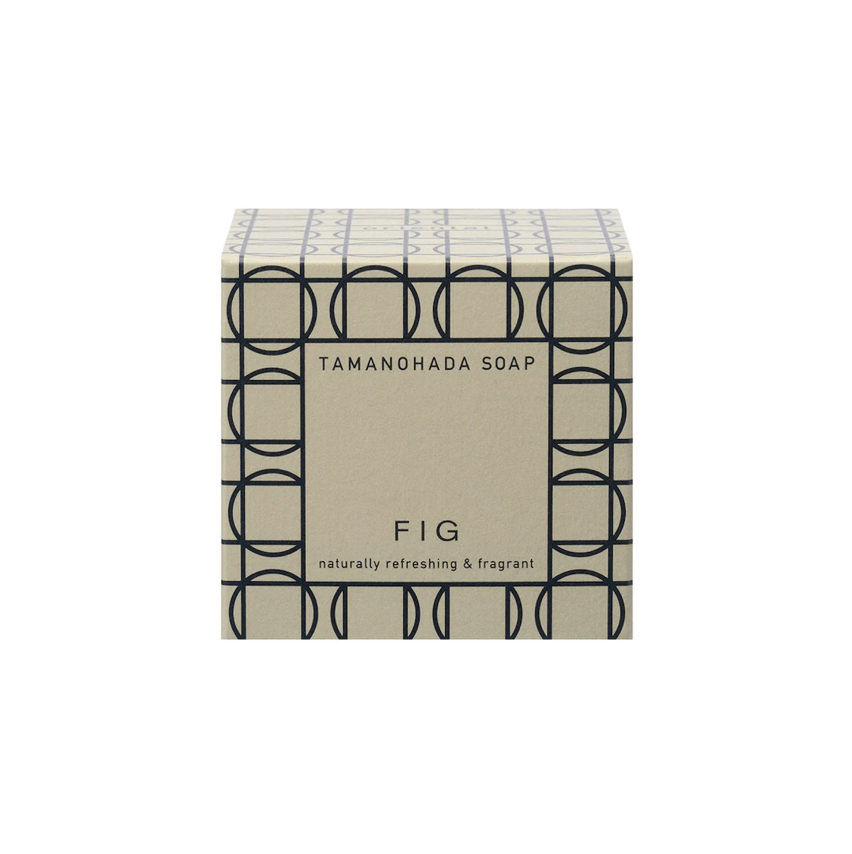 TAMANOHADA Soap Fig | Runde Handseife aus Japan mit Feigenduft