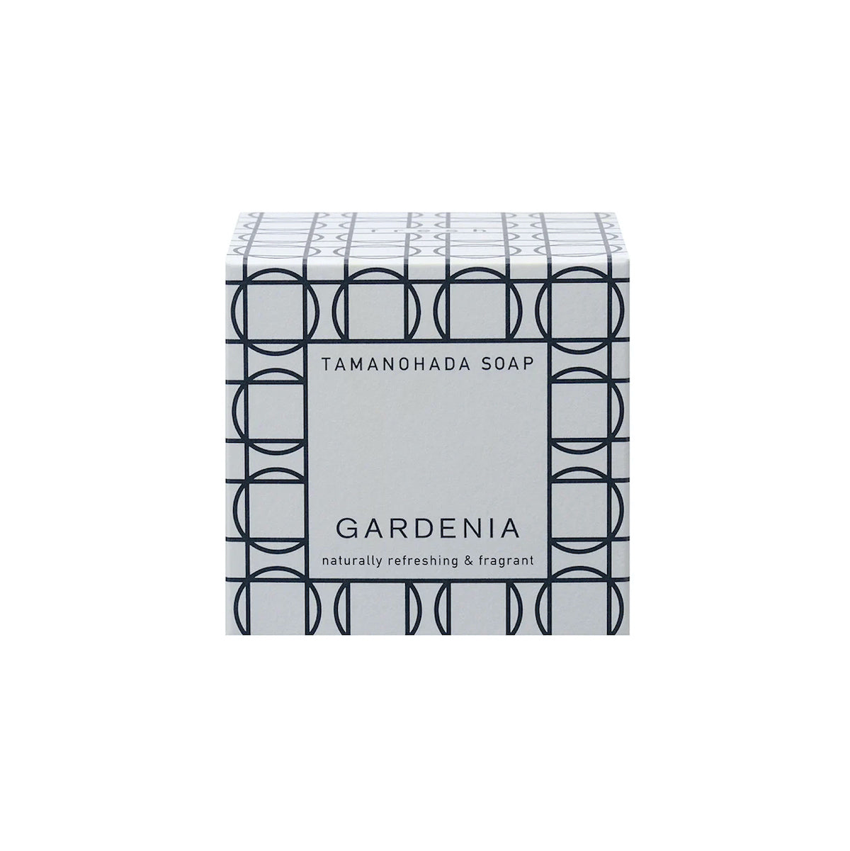 TAMANOHADA Soap Gardenia | Runde Handseife aus Japan mit Blütenduft