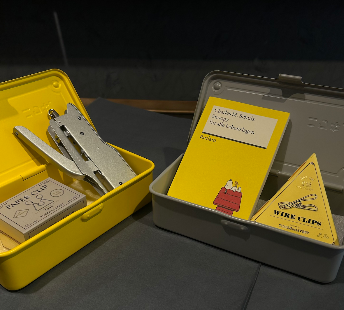 NIWAKI x TOYO STEEL - Stapelbox Toyo T-190 | Gelb | Made in Japan