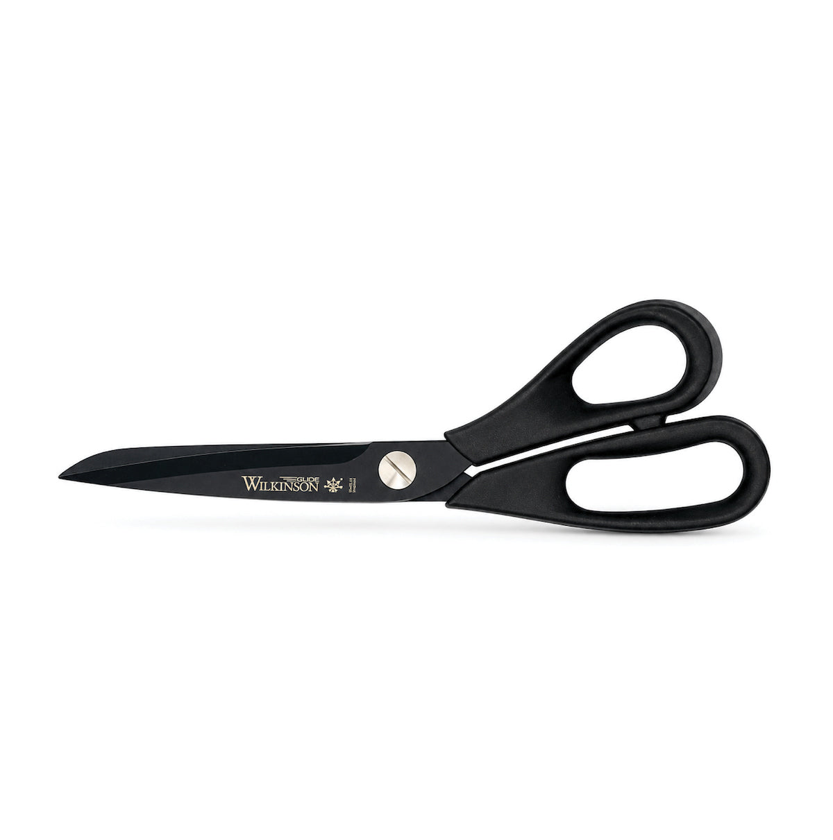 Schwarze Wilkinson Glide Mehrzweckschere 10 Zoll mit PTFE-beschichteten Klingen