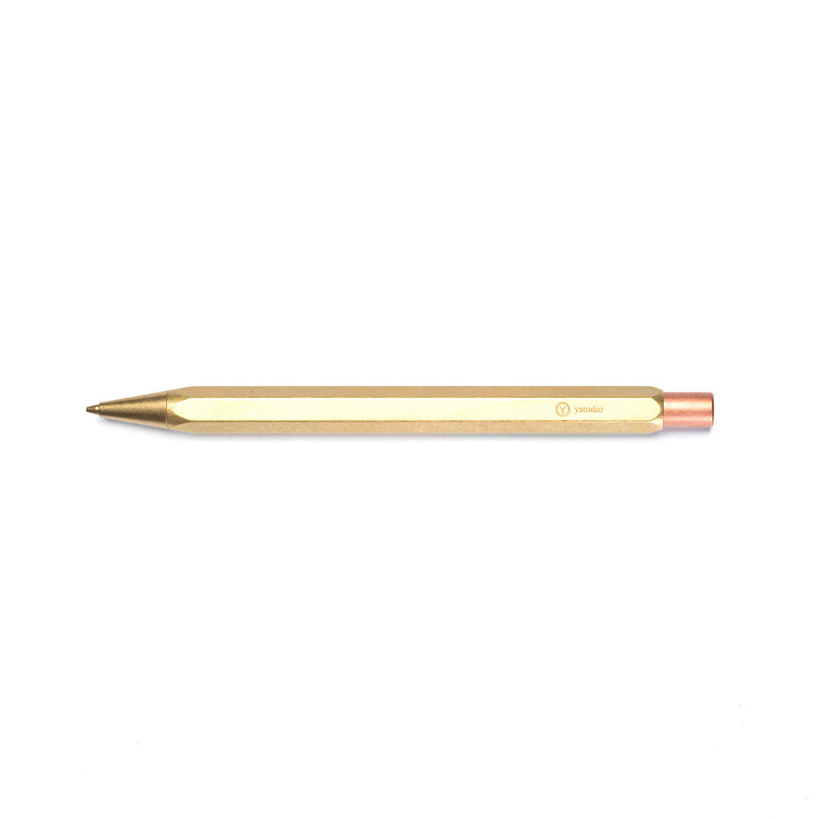 Druckbleistift Classic 0.7 mm aus Messing | Revolve Mechanical Pencil | ystudio | Made in Taiwan