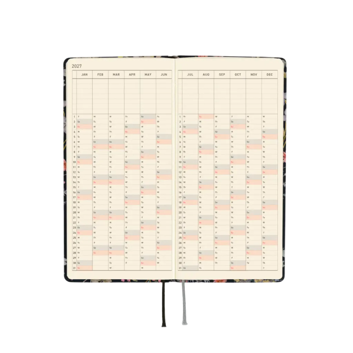 Agenda 2024 | Weekly Planner Vertical | Regular size