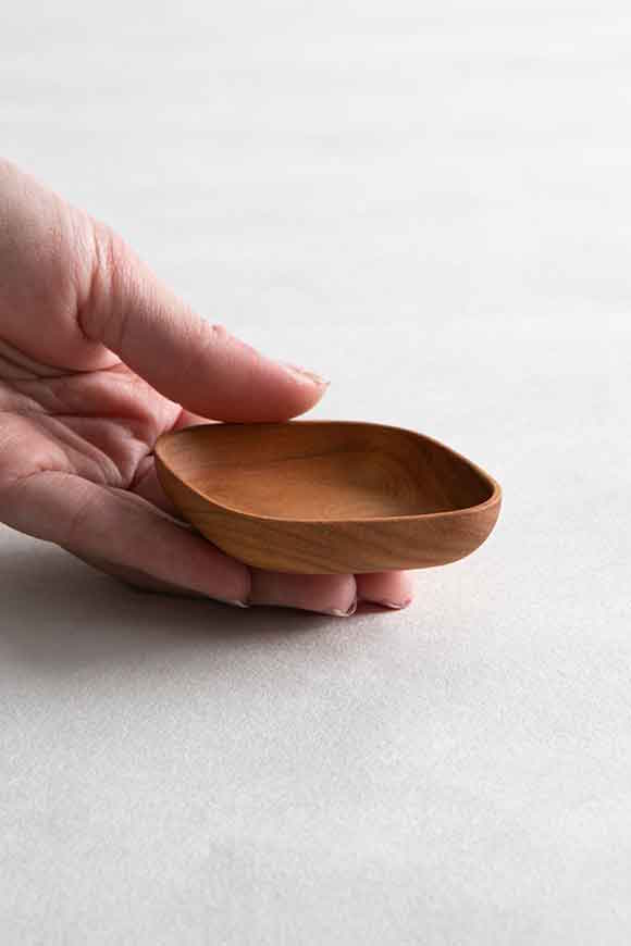 Schale Mini Kito aus Kirschbaumholz | AIZAWA WOOD WORKS | Handmade in Japan