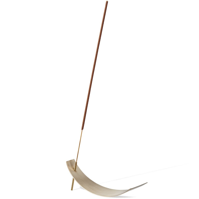 APOTHEKE FRAGRANCE Räucherstäbchenhalter aus Messing Handmade in Japan