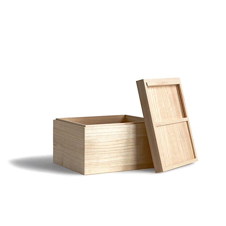 AZMAYA - Kiri Reisbehälter aus Paulownia-Holz | Handmade aus Japan