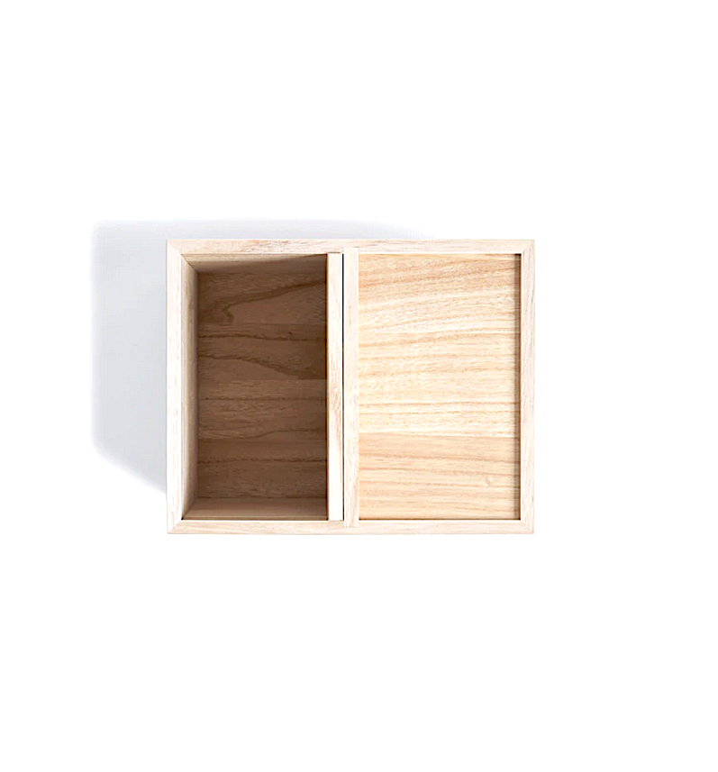 AZMAYA - Kiri Reisbehälter aus Paulownia-Holz | Handmade aus Japan