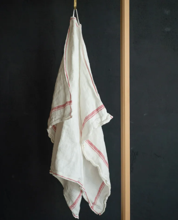 AZMAYA - zeitloses Geschirrtuch aus Flachsleinen | Handwerk aus Japan