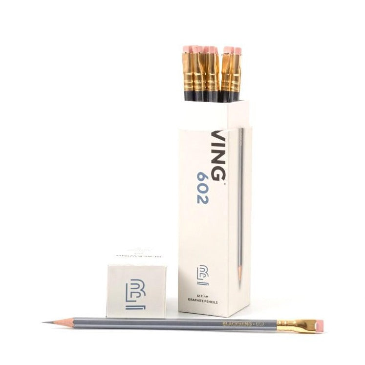 Bleistift Blackwing 602 grau | 12 Stk.| Kultbleistift | Made in Japan