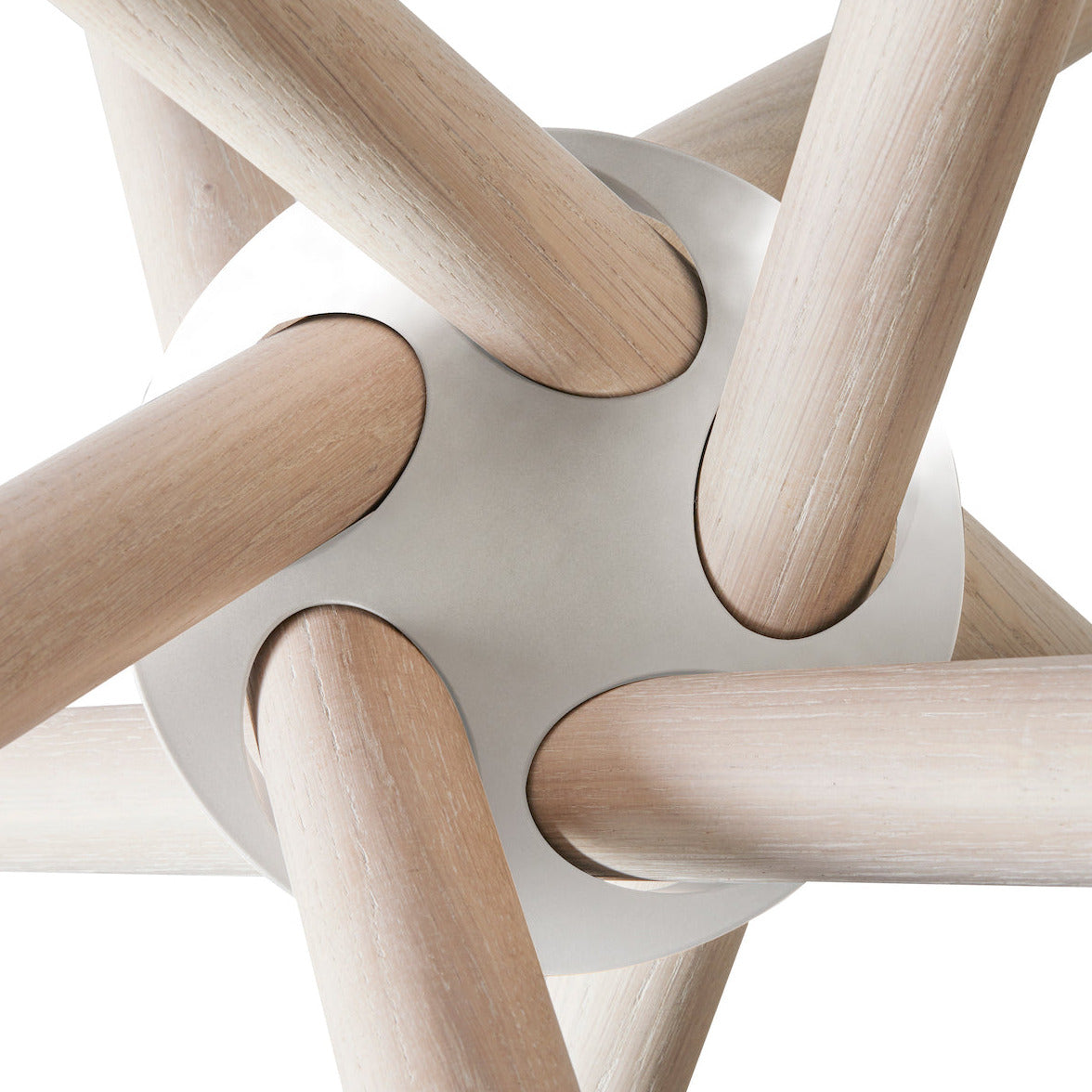 Table de cuisine Aldric 80 | Assiette en bois