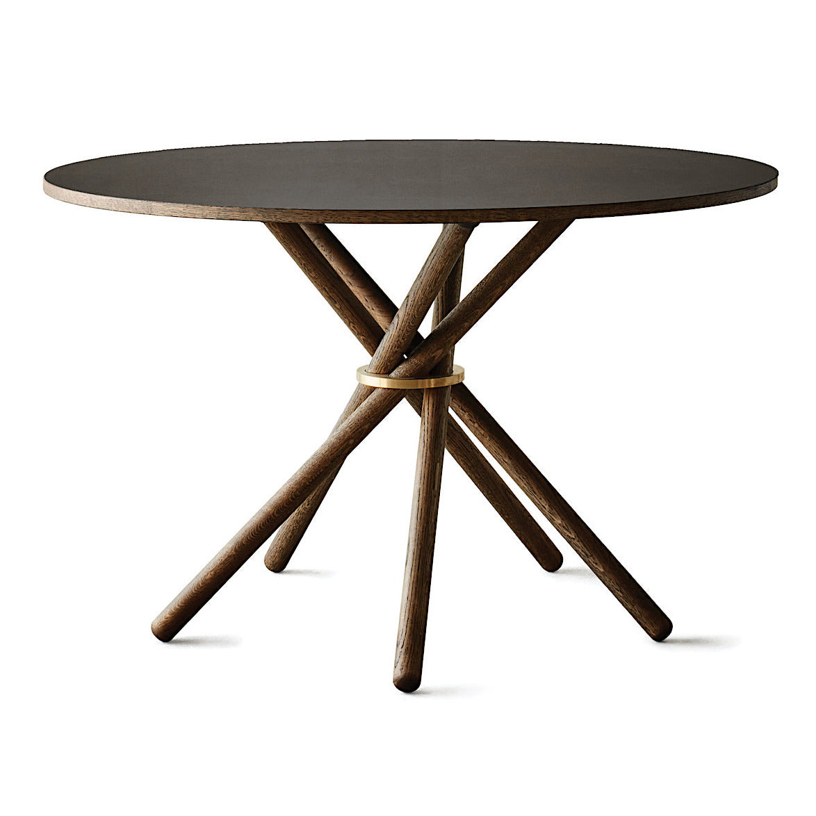 EBERHART FURNITURE - Esstisch Hector Ø 120 cm Linoleum | Handmade in Dänemark