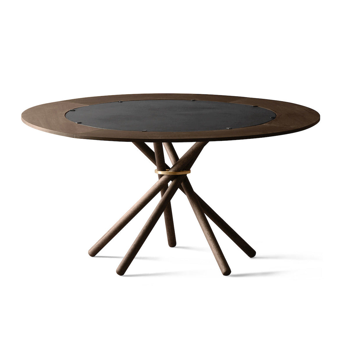 EBERHART FURNITURE - Erweiterungsplatten für Esstisch Hector Ø 120 cm Made in Dänemark