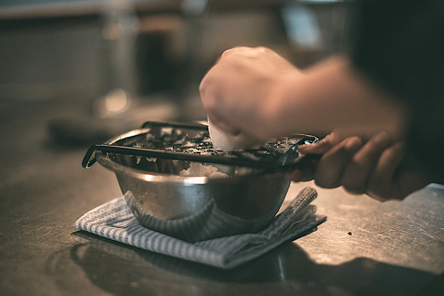 FD STYLE - Flachreibe mit Doppelgriff aus Edelstahl | Made in Japan