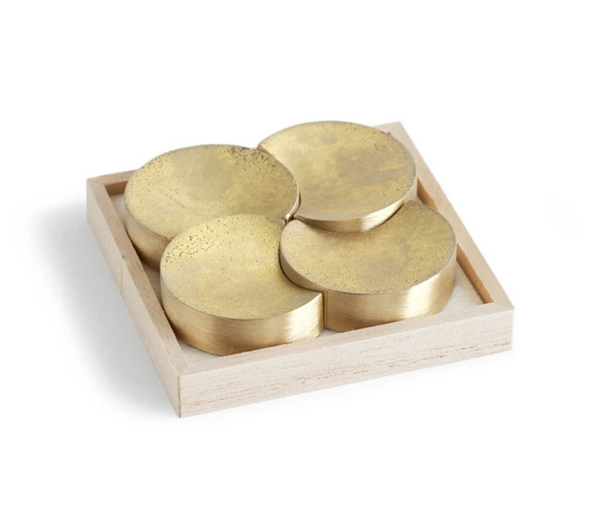 FUTAGAMI - Stäbchenhalter aus Messing | Four Moon | Made in Japan