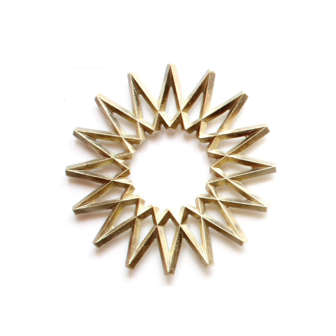 FUTAGAMI Trivet Galaxy Untersetzer aus Messing Handmade in Japan