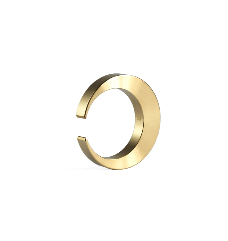 FUTAGAMI - Flaschenöffner aus Messing | Crescent Moon | Made in Japan