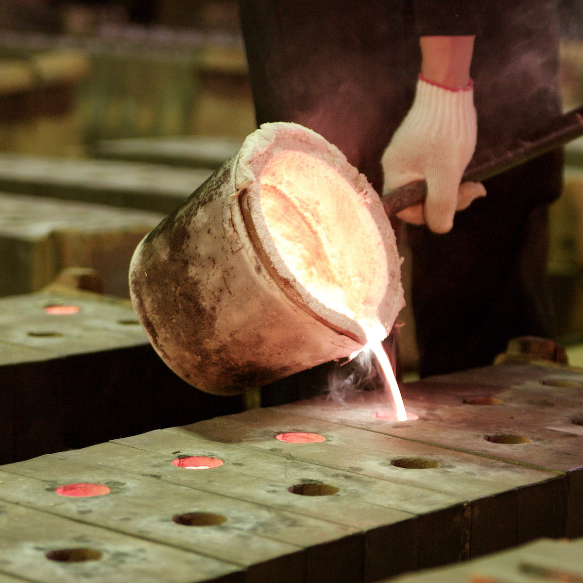 FUTAGAMI - IHADA Stationery Tray Guss-Messing Handmade in Japan