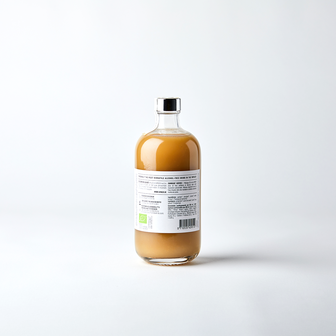 GIMBER - N°1 The Original Alkoholfreie Ingweressenz | Made in Belgien