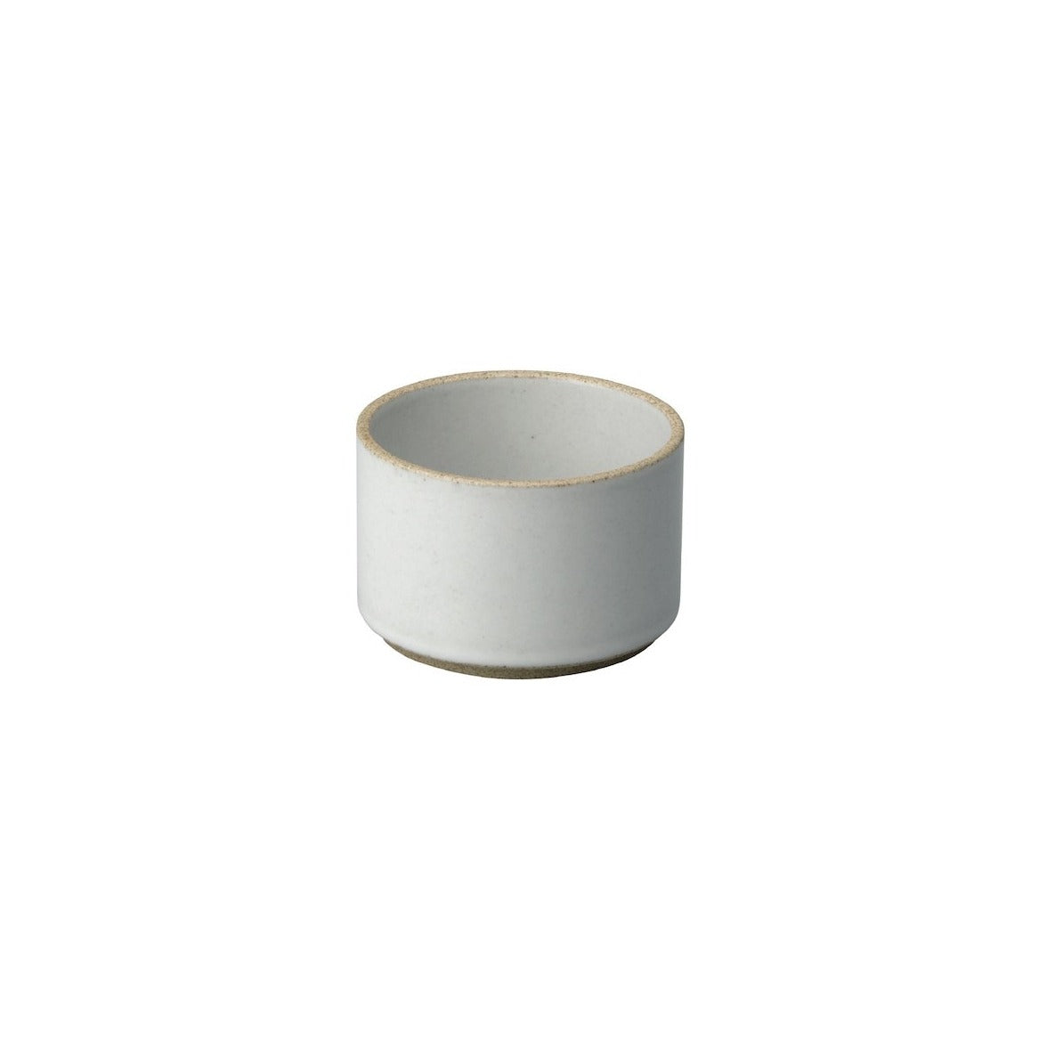 HASAMI PORCELAIN - Becher hellgrau glänzend aus Porzellan und Ton Made in Japan