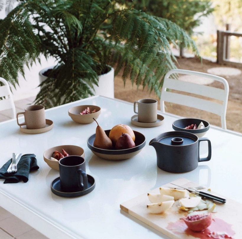 HASAMI PORCELAIN Tasse Naturfarbig aus Porzellan und Ton Made in Japan