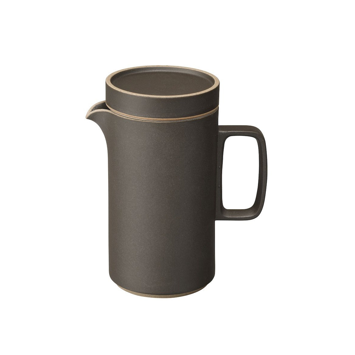 HASAMI PORCELAIN Teekanne Schwarz, matt glasiert Handmade in Japan