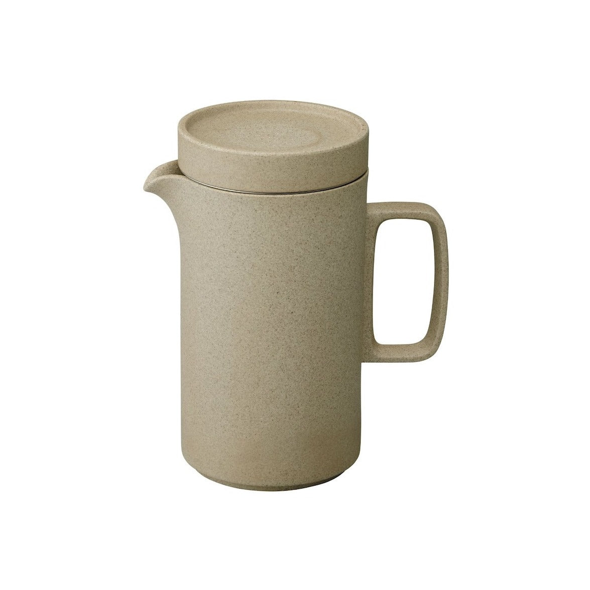 HASAMI PORCELAIN Teekanne Natur Natur mit feinen dunklen Pigmenten