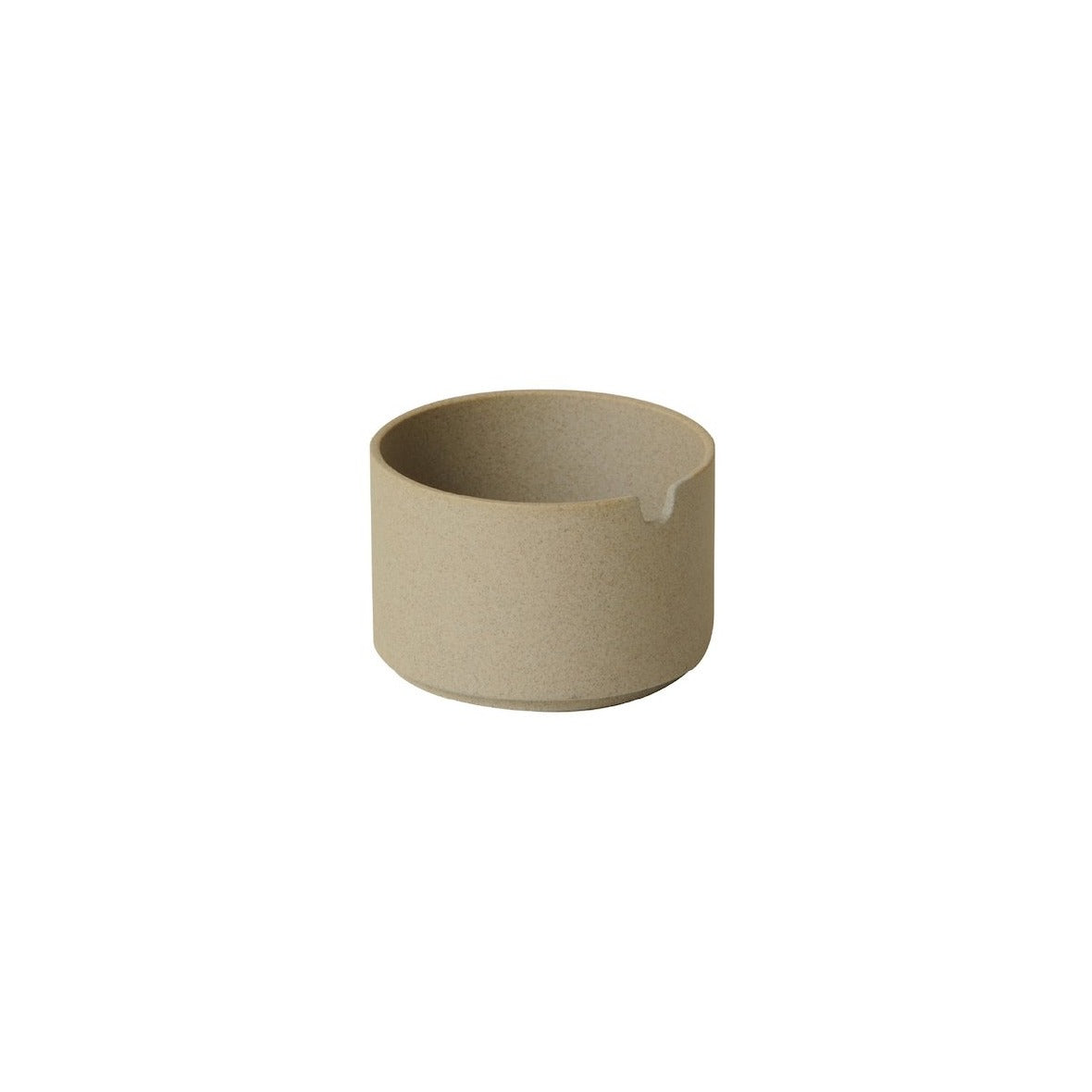 HASAMI PORCELAIN - Zuckerbecher natur matt aus Porzellan und Ton | Made in Japan