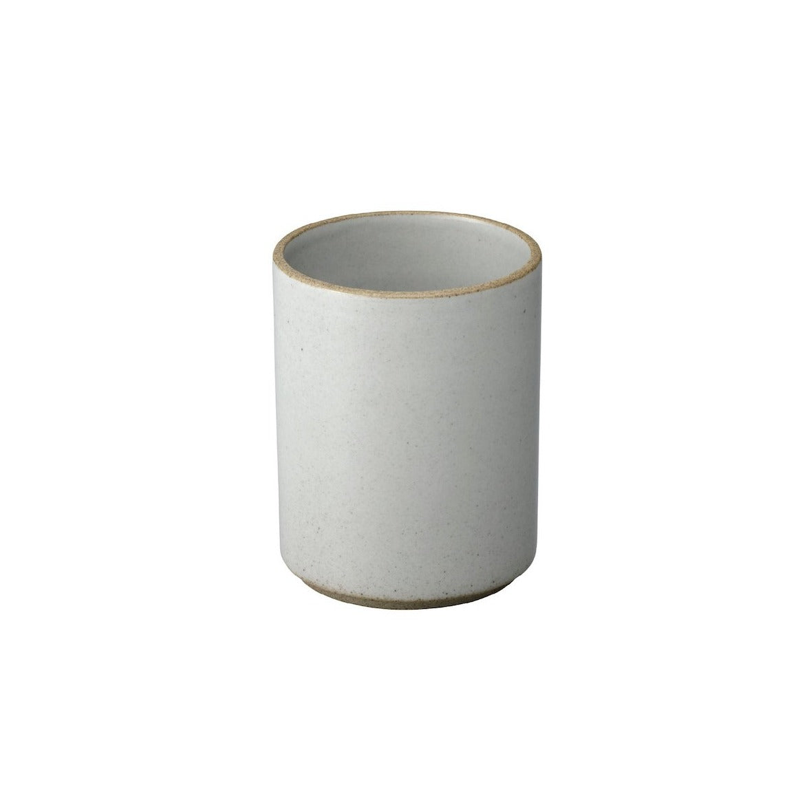 HASAMI PORCELAIN Becher in Hellgrau glänzend glasiert