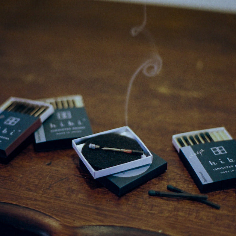 HIBI - 10 Minuten Aroma Räucherstäbchen Geschenkbox | Made in Japan