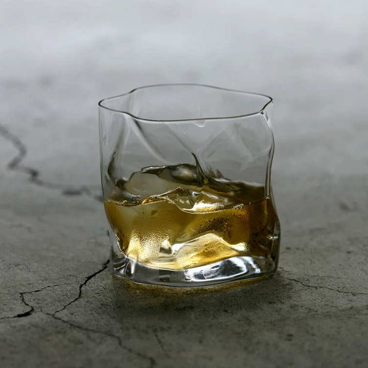 Drinkglas Crumple Old-Fashioned | Kimura Glass | Handmade in Japan