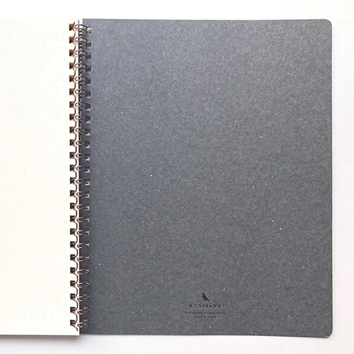 KUNISAWA Executive Ring Notebook White Handmade in Japan 