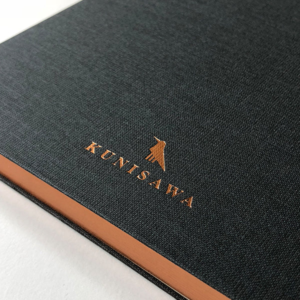 FIND NOTE HARD NOTEBOOK, dark grey Made in Japan Geschenk Gift, Design