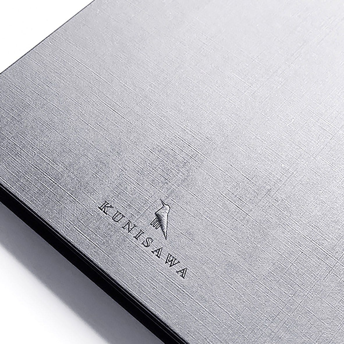 KUNISAWA Find Note Hard Notizbuch Darkest Black Handmade in Japan