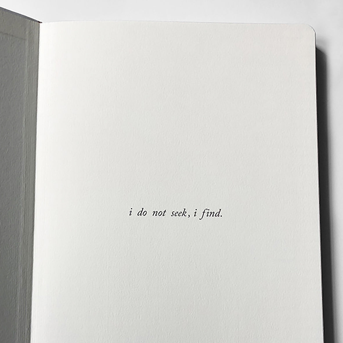 KUNISAWA Find Note Hard Notizbuch Darkest Black Handmade in Japan