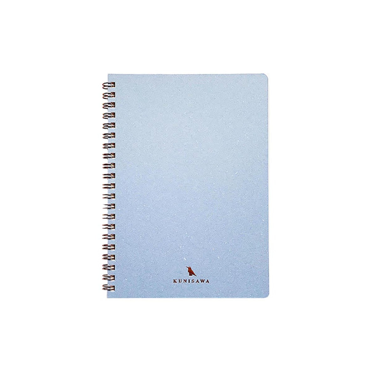 KUNISAWA Find Ring Notebook Blue Mist Handmade in Japan