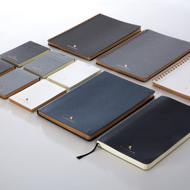 FIND NOTE HARD NOTEBOOK, bluegrey Made in Japan Geschenk, Gift, Design