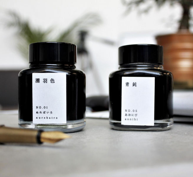 KYO NO OTO Japanische Tinte Aonibi No.05 indigo Made in Japan