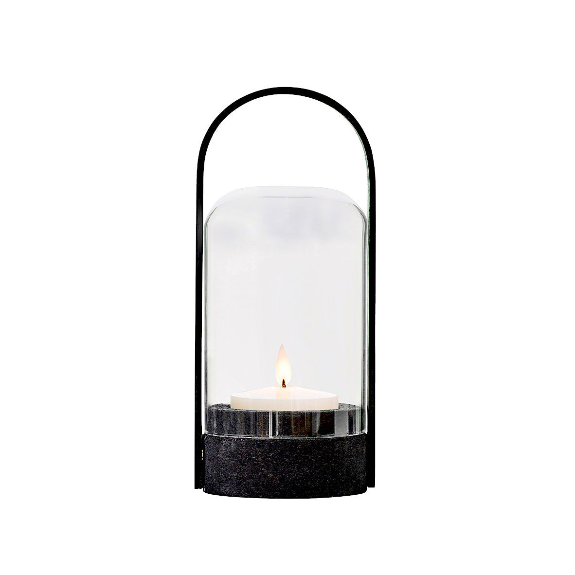 LE KLINT - Tragbare USB Tischleuchte aus Holz & Kork | Candlelight Black