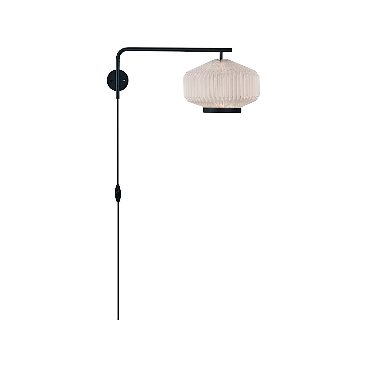 LE KLINT - Wandleuchte Shibui 43 x 18 cm schwarz | Handmade in Odense Denmark